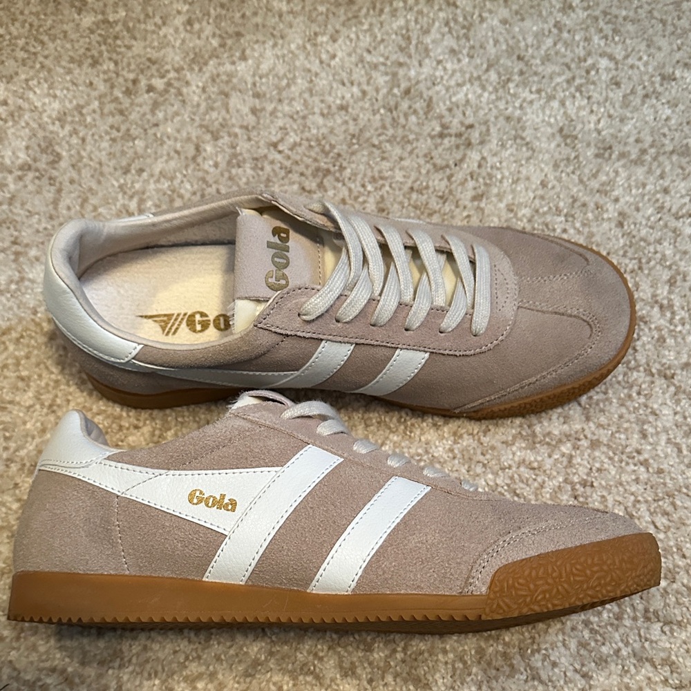 Gola women’s Beige and White Sneakers